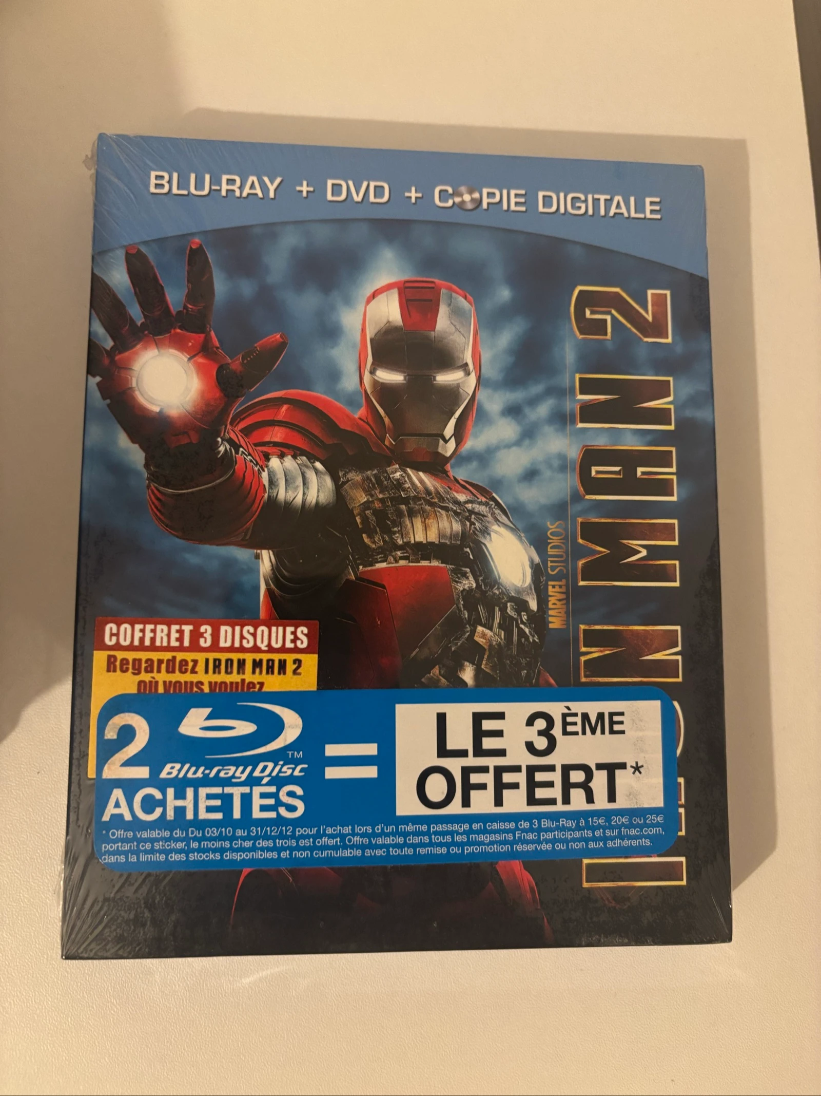 Blu Ray iron man 2 